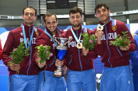 fiamme oro sciabola maschile medaglia